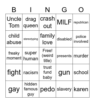 Tomorrow's Teachings Bingo Card