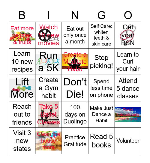 2026 Bingo Card