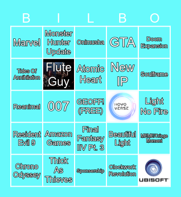 GAME OF THE YEAR 2026 Bingo Card