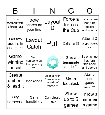 Ligma Winter 2025 Bingo! Bingo Card