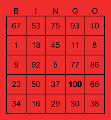 Bingonya Dewangga Bingo Card