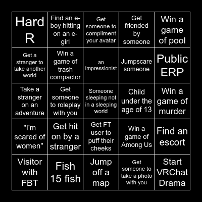 funi bingo Card