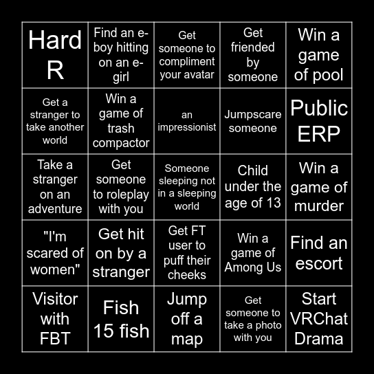 funi bingo Card