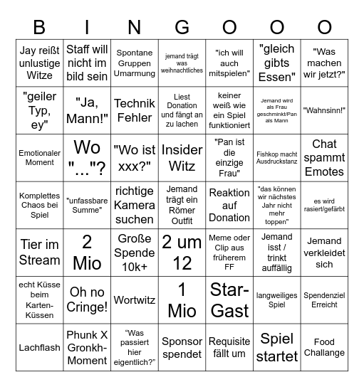 FRIENDLY FIRE 11!!!!! JAAAAAAAAAAAAAAAAAAAAAAAAA! Bingo Card