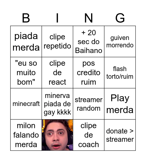 Renecrodilo Bingo Card