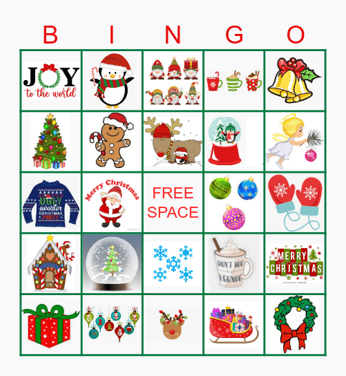 Bingo December 2024 Bingo Card