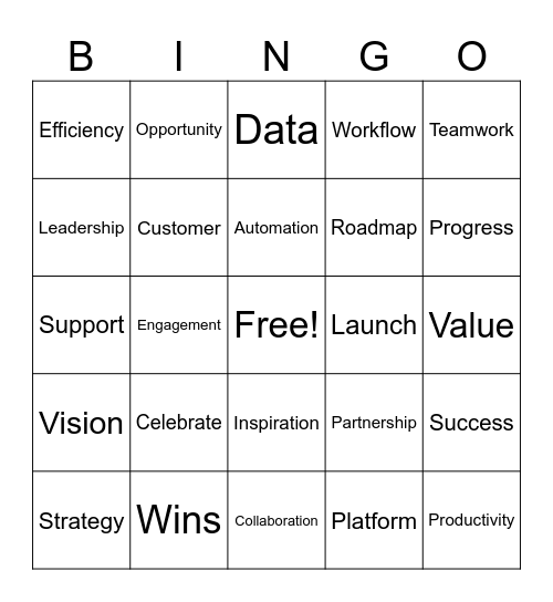 Celebrating Connections Bingo Card
