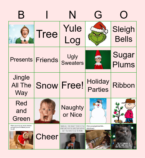 Credit Service Holiday BINGO 2025 Bingo Card