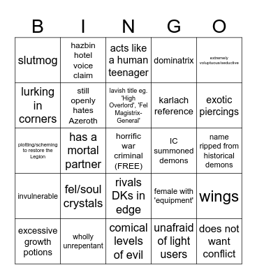 Man'ari Time :D Bingo Card