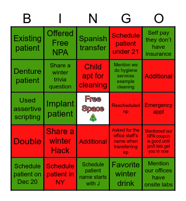 🎁 Bingo 🎁 Bingo Card
