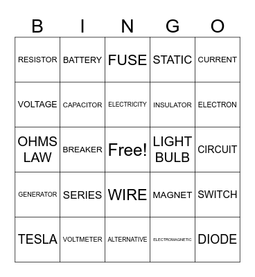 BOAT GO’S BINTED Bingo Card