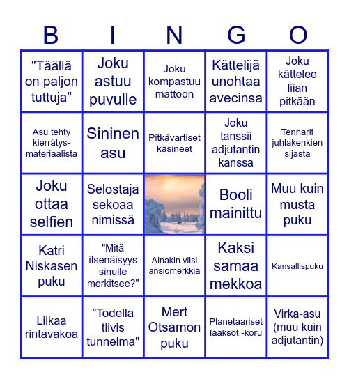 LinnanjuhlaBingo Card