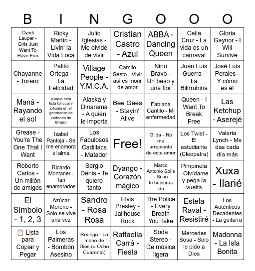 Halit Eventos Bingo Card