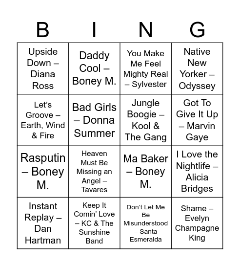 SHB Kerst Walhalla Bingo Card