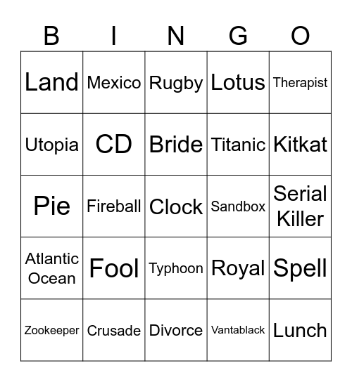 best bingo Card