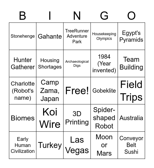 CNN 10 12/4/2025 Bingo Card