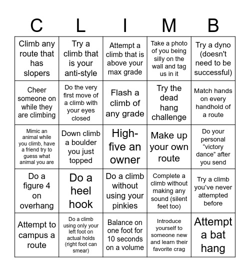 Member Appreciation Party 2026! Bingo Card