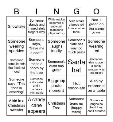 Hope City CHRINGO! Bingo Card