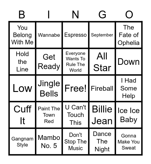 2025 AD Holiday Party Bingo Card