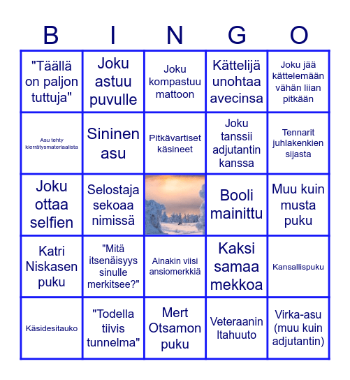 LinnanjuhlaBingo Card