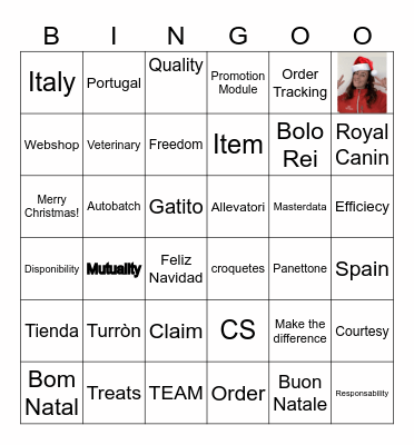 CUSTOMER SERVICE BINGO! Bingo Card