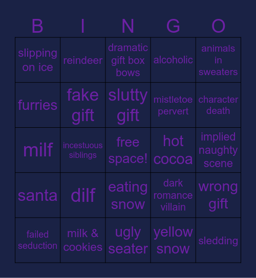 phyro & lexi 1st christmas bingo Card