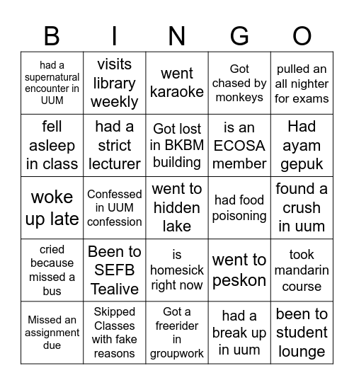 MINDNOMICS 2026 Ice Breaking Bingo Card