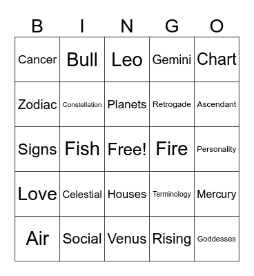 BINGODOME Bingo Card