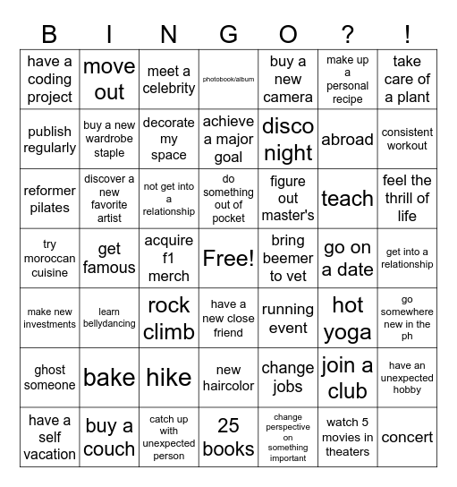cheech 2k26 bonanza Bingo Card