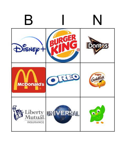 Untitled logo Bingo Card