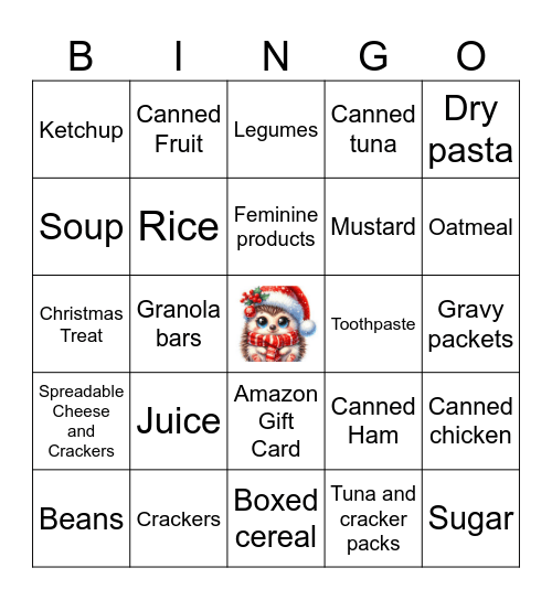 2025 Bingo Card