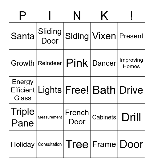 Windows Plus Bingo Card