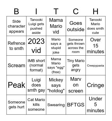 IMB BINGO Card