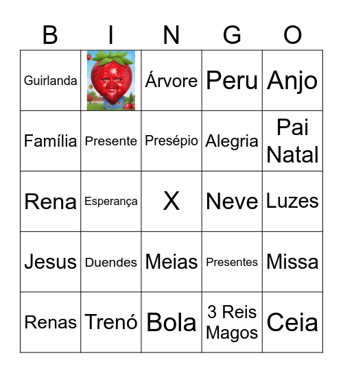 BINGO NATAL Bingo Card