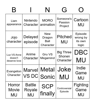 DB 2026 BINGO Card