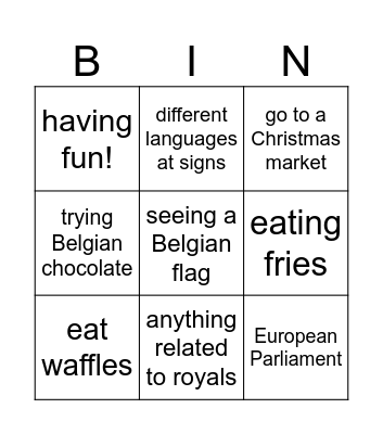Jana_Austria (Primary Education) Bingo Card