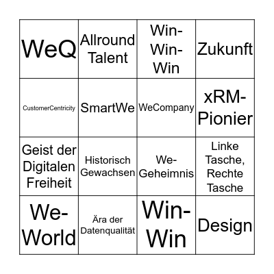 CAS Weihnachtsbingp Bingo Card