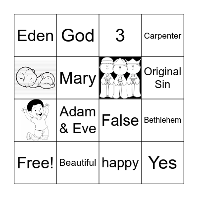 December Second Grade Bingo Card