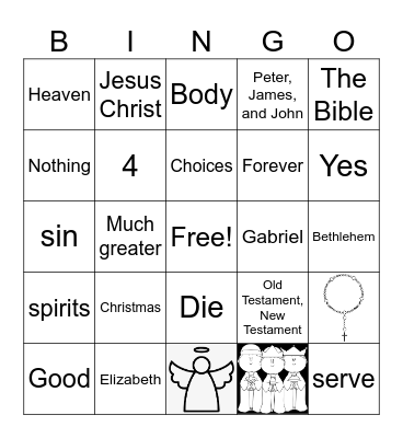 December Third Grade Bingo Card