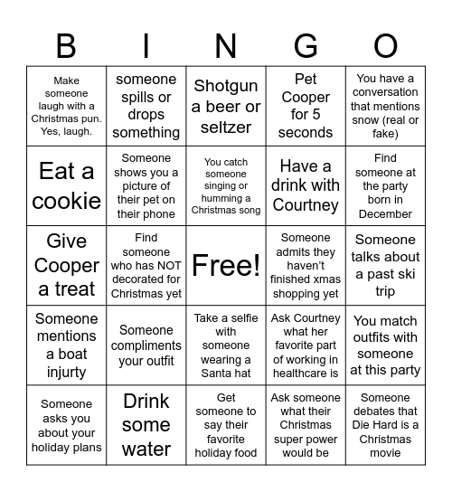 License to Dill: New NP Bingo Card