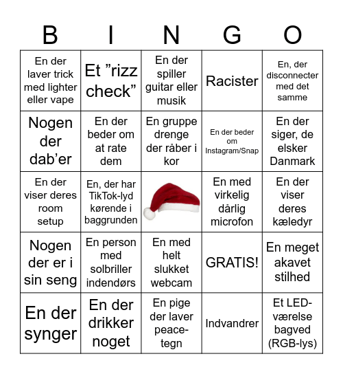 OMETV EDITION Bingo Card