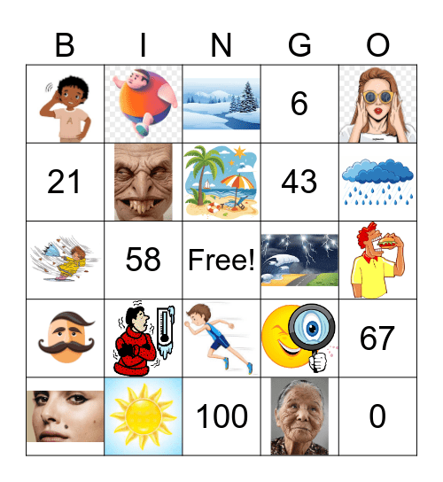 VOCABULARIO DE ESPAÑOL I Bingo Card