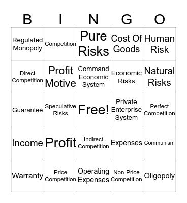 5.02 Vocab Bingo Card