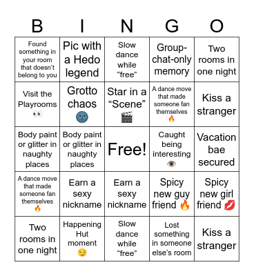 Winter Blackout 2025 Vet Bingo Card
