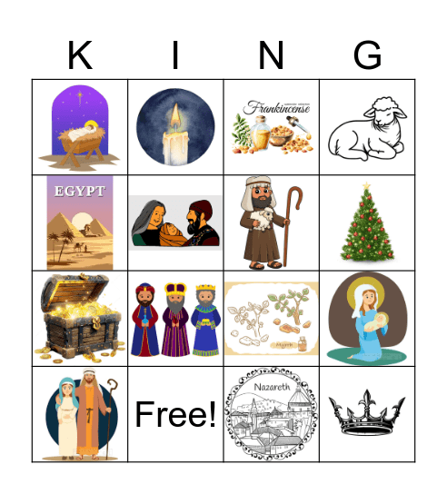 Christmas Bingo Card