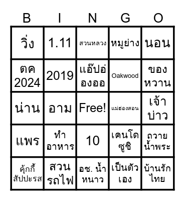 PairManWedding Bingo Card