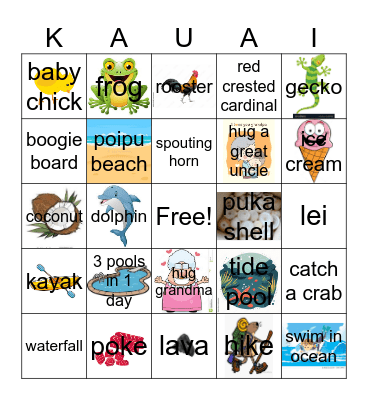 René 2025-2026 Bingo Card