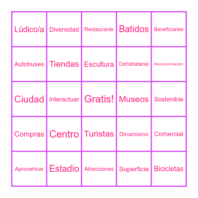 Loteria Bingo Card