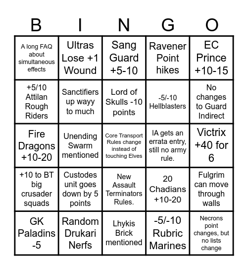 Salt-mas Slate Bingo Card