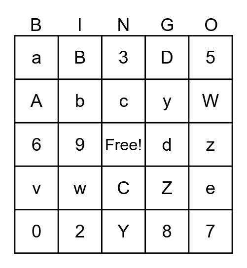 Kerst Bingo 2025 Bingo Card